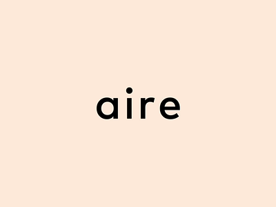 Aire - Brand Identity brand brand identity branding branding design cbd logo logo design logotype