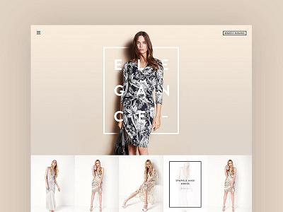 Fashion Label design ecommerce fashion flat label minimal pastel shop store ui web