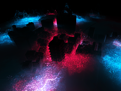 Live Visuals - 2022.009 - Party In The City artdirection city colorful colors depth dots e3d element3d form light live loop motiondesign motiongraphics party trapcode videocopilot visual vj vjloop