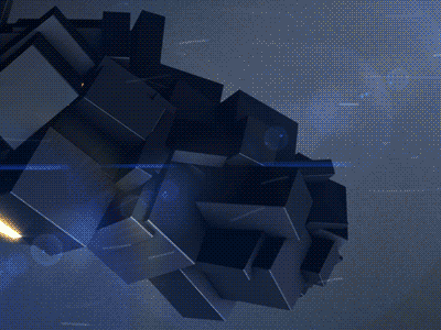 Space after effects cinema4d loops vj