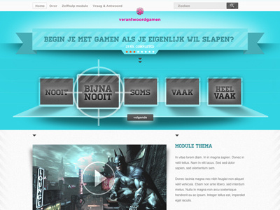 Gaming website gaming interface ux website