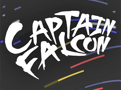 Captain Falcon Lettering lettering type