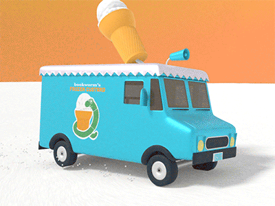 Summer 2018 ice cream motion graphics pool summer