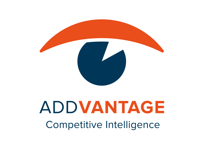 AddVantage – competitive intelligence competitive intelligence design identity branding logo