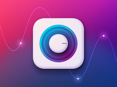 Music Switcher Icon icon mood music play sketch sound switch violet volume