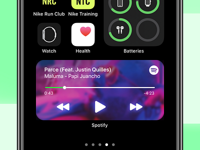 Spotify Widget 1