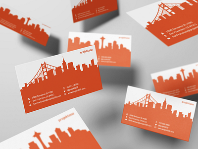 Business Cards for projekt202 branding businesscard design