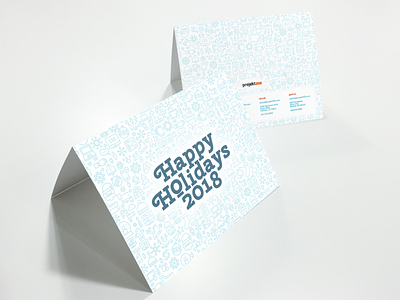 Holiday Card for projekt202 branding card art holiday card holiday design