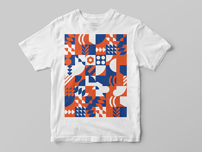 u202 Branding - T-Shirt brand branding design graphic design logo pattern shapes t shirt