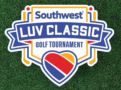 Golf Tournament Logo branding design icon logo shield typography vector