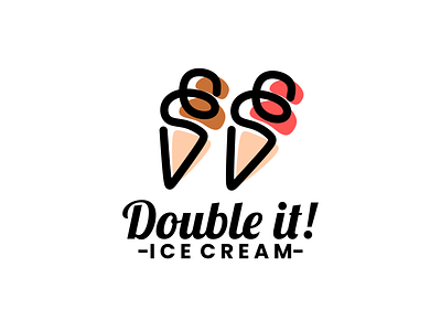 Ice Cream Logo Concepts by DaeLi on Dribbble