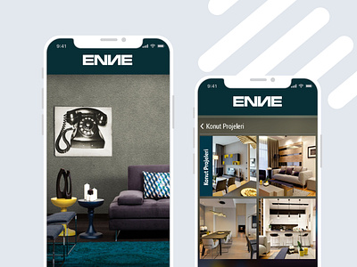 Mobile App Design - Enne