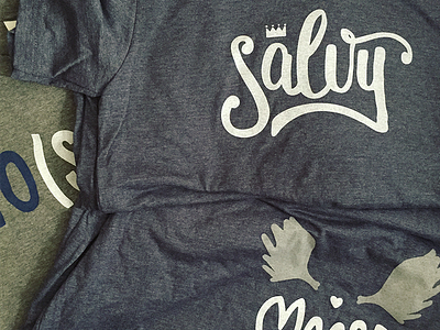 Custom Hand Lettered Tees design hand lettering hosmer illustration kansas city lettering moose royals salvy tees typography