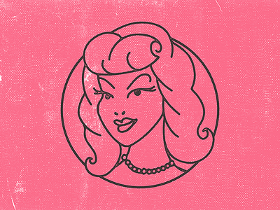 Pinup Girl Icon