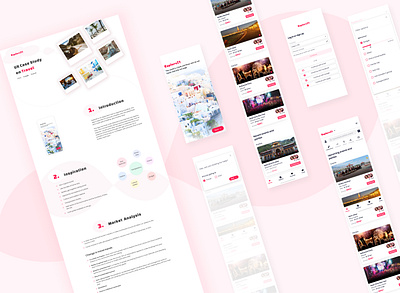 UX Project on Travel travel app for explorers