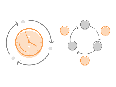 Time & Cycles architecture house illustration illustrator vector