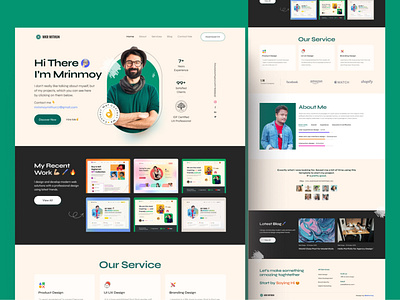 Freelancer Personal Website Design