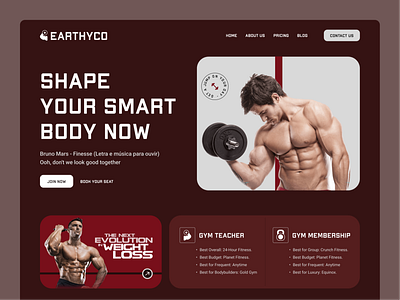 Fitness / GYM Landing Page