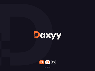 Daxyy Logo branding graphic design logo motion graphics ui