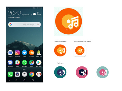 Arpi Design App icon app icon dailu ui logo ui design