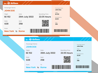 Boarding Pass daily ui 024 024 boarding boarding pass daily ui 024 flight flight ticket pass ui 024 ui design