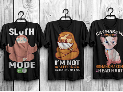sloth t shirt bundle