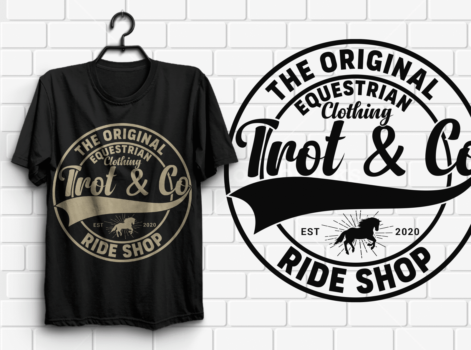 vintage retro t shirt design fadad horse ride logo ride t shirt design t shirt design t shirt template vintage vintage retro t shirt design