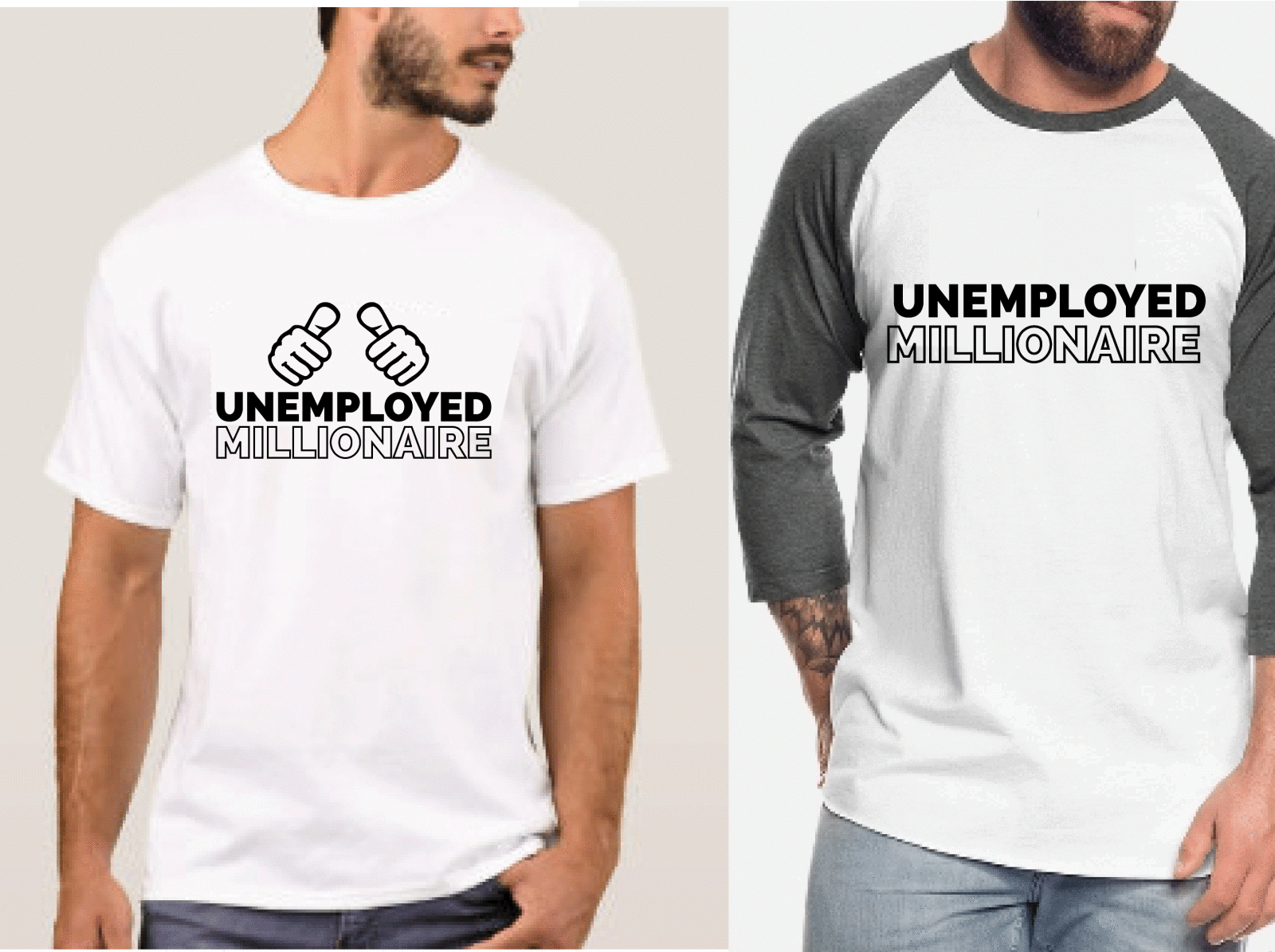 simple lettering t shirt design