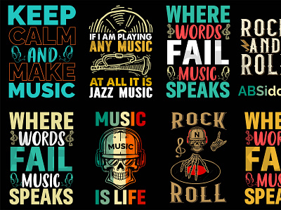 music quotes bundle t shirt design festival hiphop hipstar music music bundle t shirt rock rock aad rolll rock music rocks skull t t shirt vintage