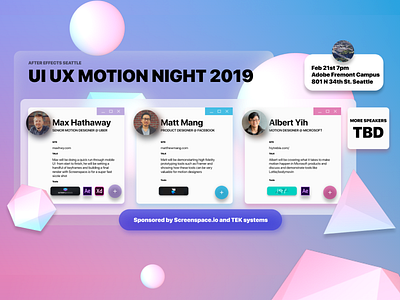 UI UX Motion Night 2019