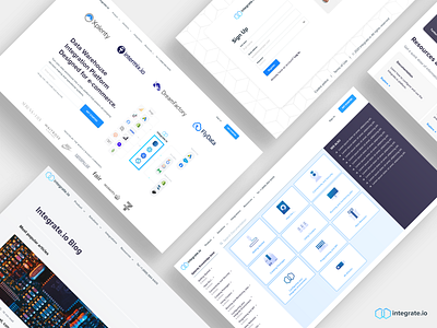 Integrate.io Website Design