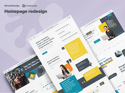 Team Treehouse Homepage redesign