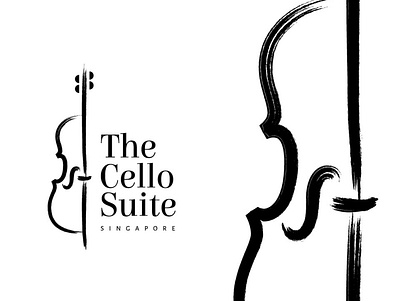 The Cello Suite Logo Design branding design graphic design letter logo mark monogram simple simple logo