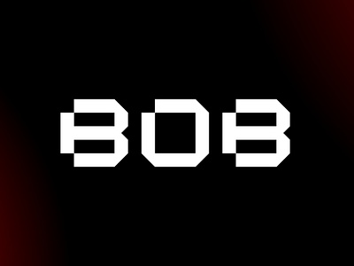 BOB Logo Design design letter logo mark monogram simple simple logo