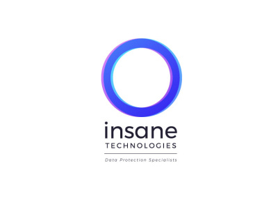 Insane Technologies Data Protection Specialist design letter logo mark monogram simple simple logo