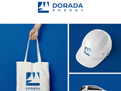DORADA ENERGY Logo Design Proposal (Rejected) branding design graphic design letter logo mark monogram simple simple logo