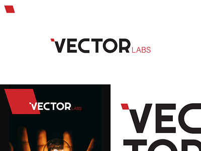 Logo Design Proposal for Vector Labs branding design graphic design letter logo mark monogram simple simple logo