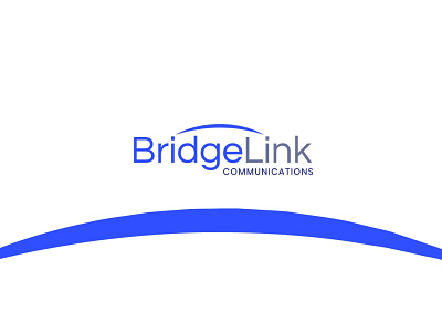Logo Design Proposal for BridgeLink Communications branding design graphic design letter logo mark monogram simple simple logo