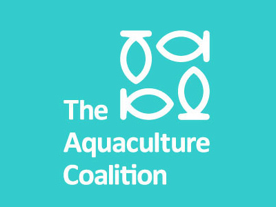 The Aquaculture Coalition Logo Proposal aqua aquatic coalition fish group life mammals ocean sea union