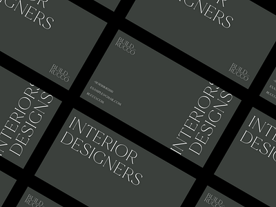 Visiting card design for interior designer brandi dentity branding cards design graphic design innovative inspiration logo modern startup typography ui ux vector visitingcard websites