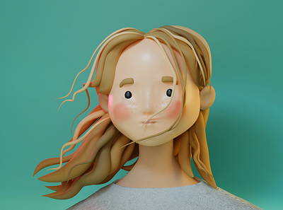 3d character 3d animation blender character design illustration