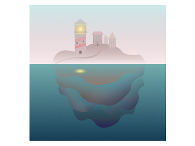 lighthouse illustration lighthouse study