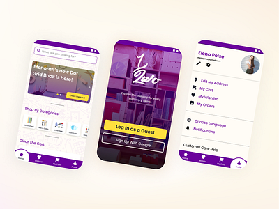OneByTwo Stationery App - Shot app branding design ui ux