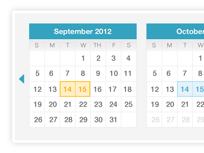 Compare Dates Calendar