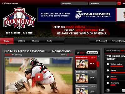 Espn Baseball baseball espn web