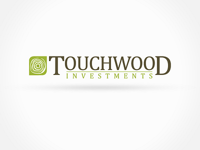 Touchwood branding logo design