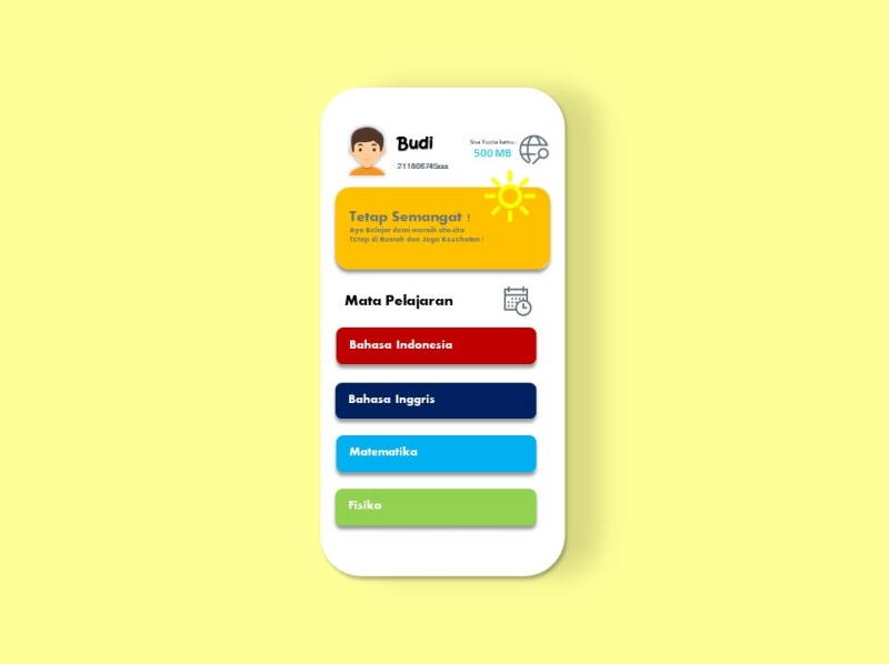 E Learning Sample By Dinar Hasnan On Dribbble