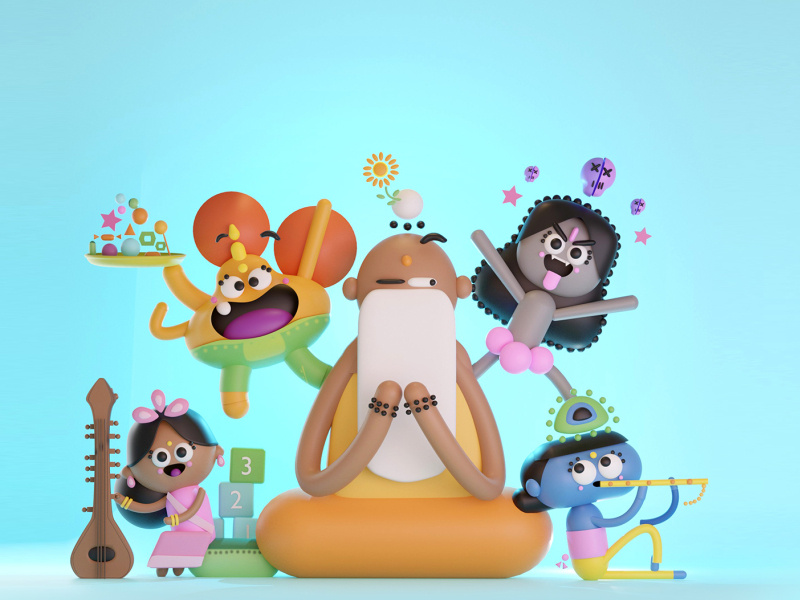 Ghee Happy 3D by Shubhangi on Dribbble