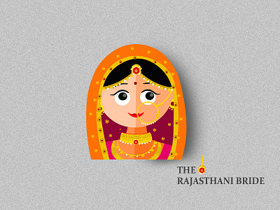 The Rajasthani Bride brides bridesseries culture indian tradition weddings