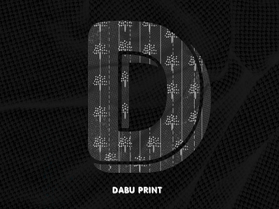 Dabu Print 36daysoftype textile type typography